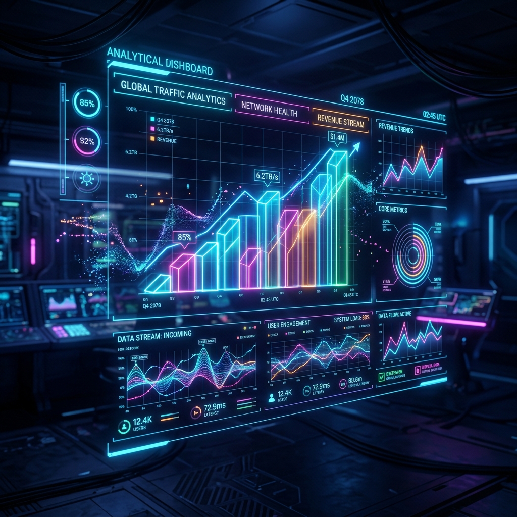 Data Analytics & Reports Illustration